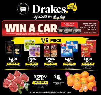 Drakes Catalogue - 22 Apr 2026 - 28 Apr 2026.