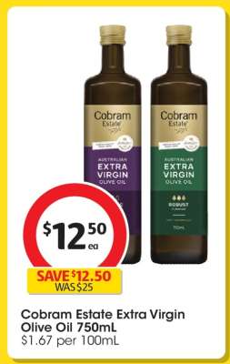 Cobram Estate Extra Virgin Olive Oil 750mL