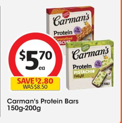 Carman's Protein Bars