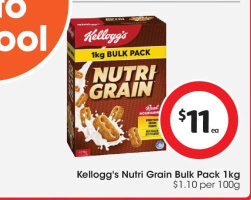 Kellogg's Nutri Grain Bulk Pack 1kg