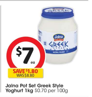 Jalna Pot Set Greek Style Yoghurt