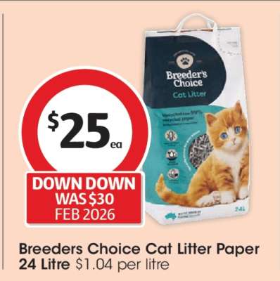 Breeders Choice Cat Litter Paper