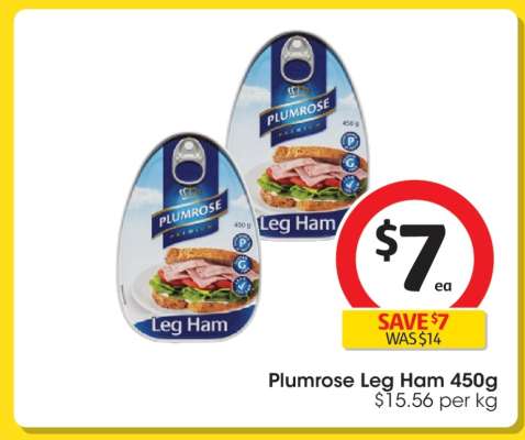Plumrose Leg Ham 450g