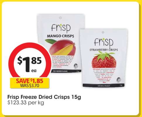 Frisp Freeze Dried Crisps 15g