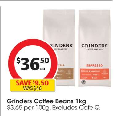 Grinders Coffee Beans 1kg
