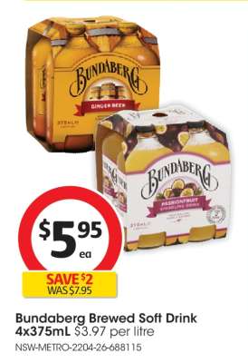Bundaberg Brewed Soft Drink