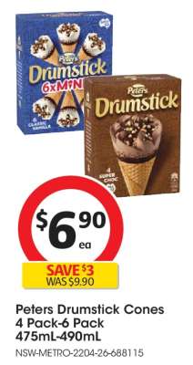 Peters Drumstick Cones