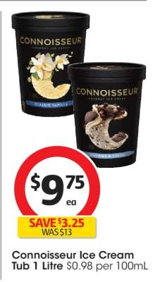 Connoisseur Ice Cream