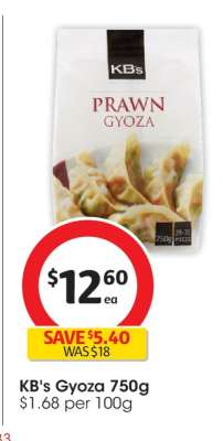 KB's Gyoza 750g