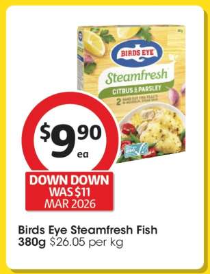 Birds Eye Steamfresh Fish