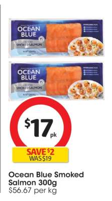 Ocean Blue Smoked Salmon 300g
