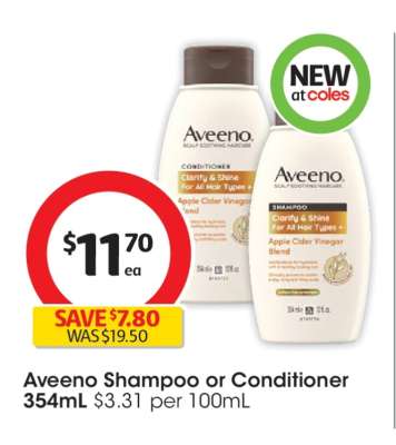 Aveeno Shampoo or Conditioner