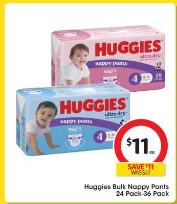 Huggies Bulk Nappy Pants