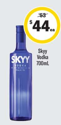 Skyy Vodka 700ml