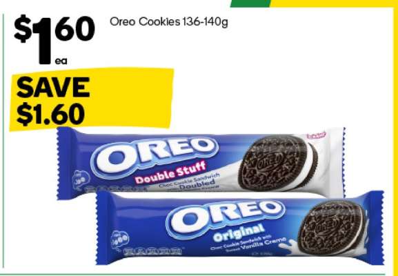 Oreo Cookies 136-140g