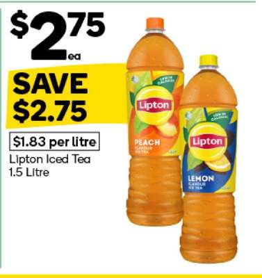 Lipton Iced Tea 1.5 Litre