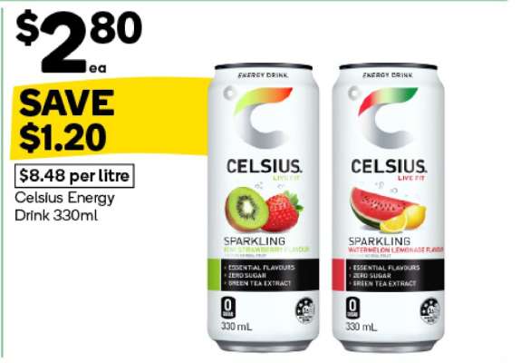Celsius Energy Drink 330ml