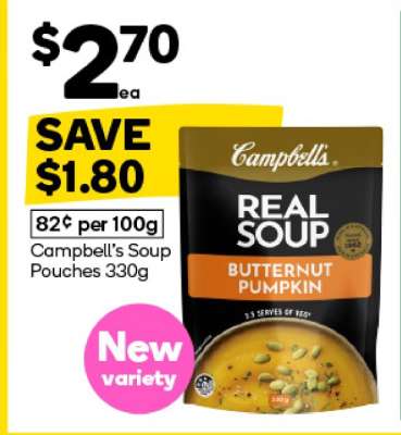 Campbell's Soup Pouches 330g