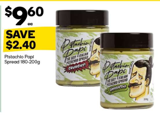 Pistachio Papi Spread 180-200g
