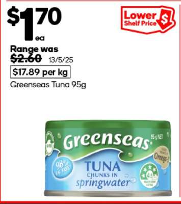 Greenseas Tuna 95g