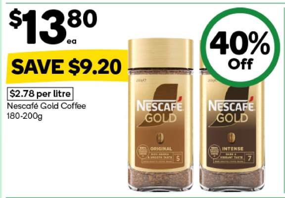 Nescafe Gold Coffee 180-200g