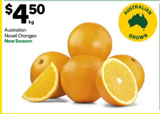 Australian Navel Oranges
