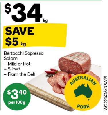 Bertocchi Sopressa Salami