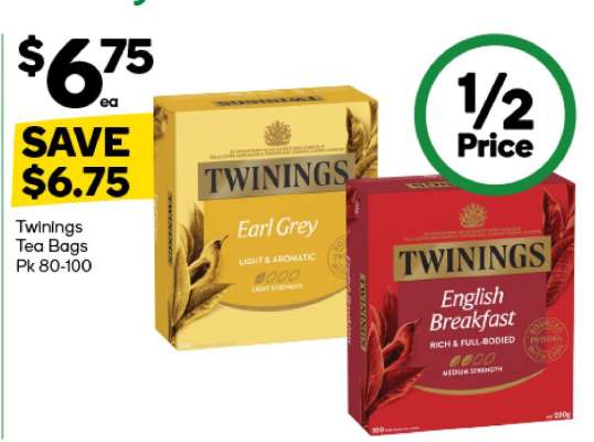 Twinings Tea Bags Pk 80-100