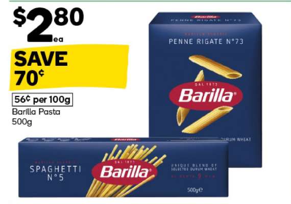 Barilla Pasta