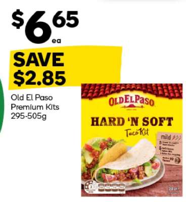 Old El Paso Premium Kits 295-505g