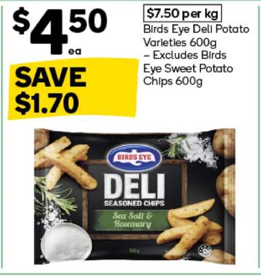 Birds Eye Deli Potato Varieties 600g