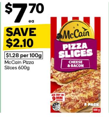 McCain Pizza Slices 600g