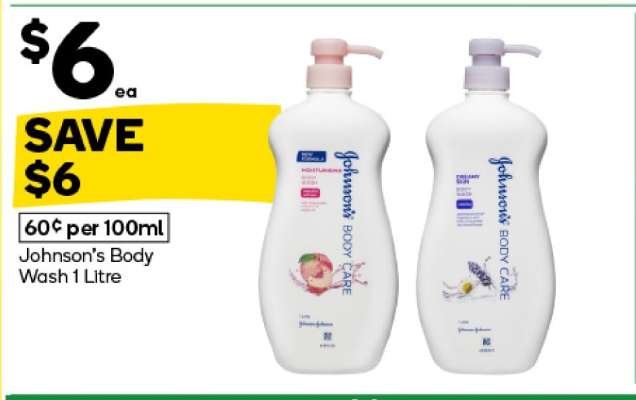 Johnson’s Body Wash 1 Litre