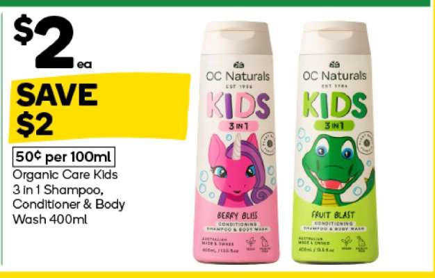 OC Naturals Kids 3 in 1