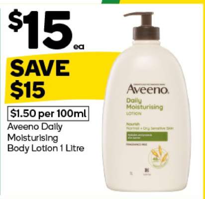 Aveeno Daily Moisturising Body Lotion 1 Litre