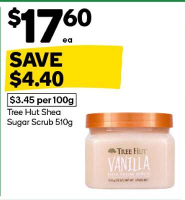Tree Hut Shea Sugar Scrub 510g