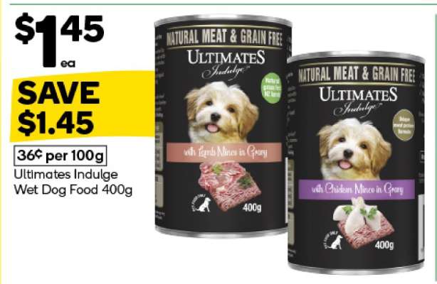 Ultimates Indulge Wet Dog Food 400g