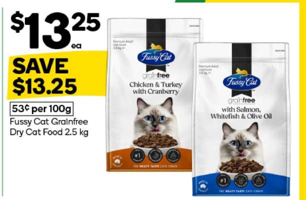 Fussy Cat Grainfree Dry Cat Food 2.5 kg