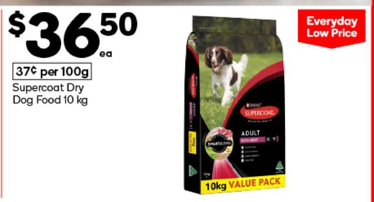 Supercoat Dry Dog Food 10 kg