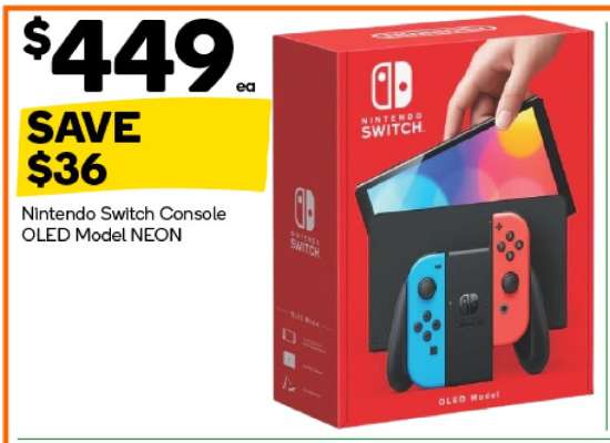 Nintendo Switch Console OLED Model - Neon