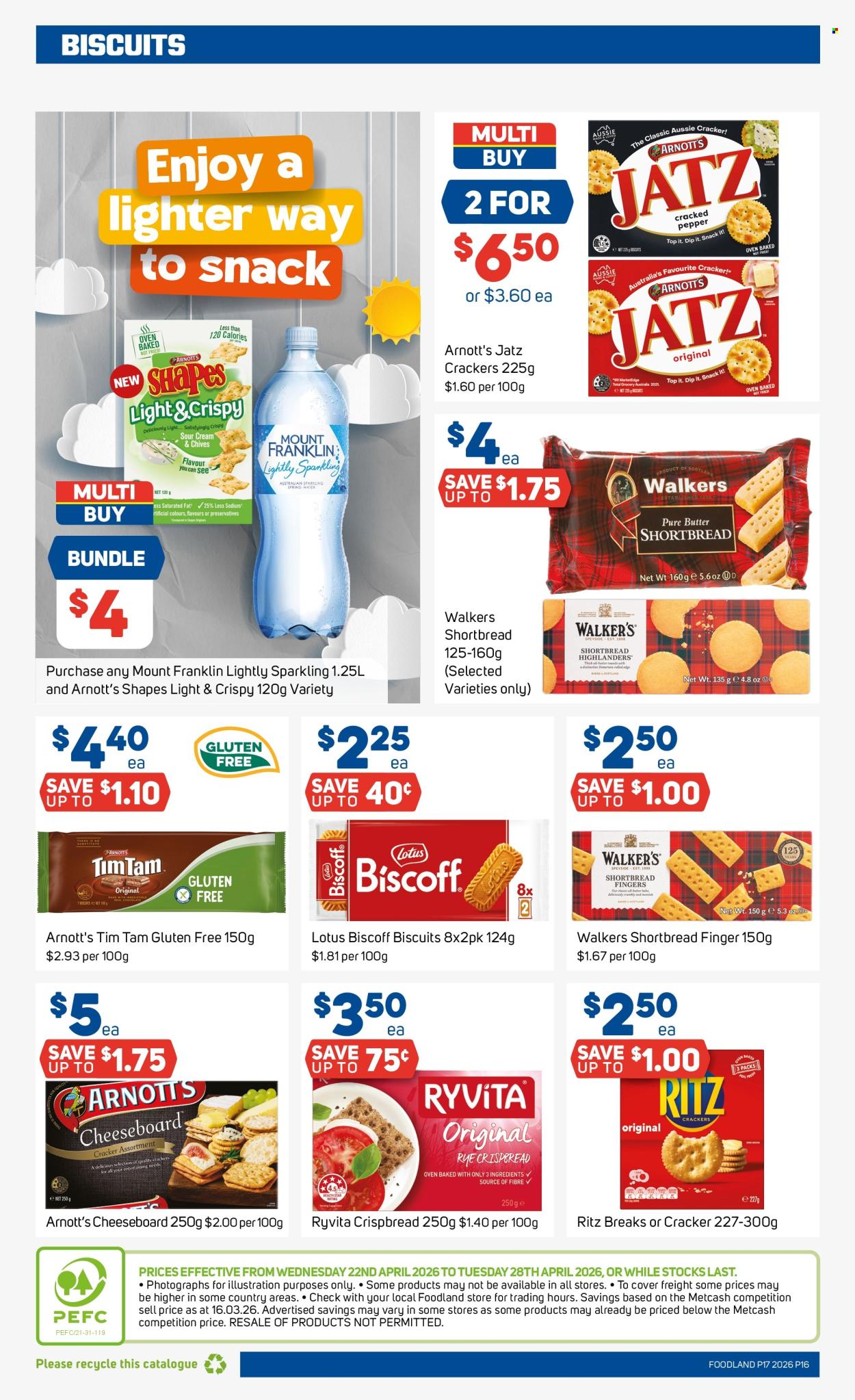 Foodland catalogue - 22 Apr 2026 - 28 Apr 2026. Page 16