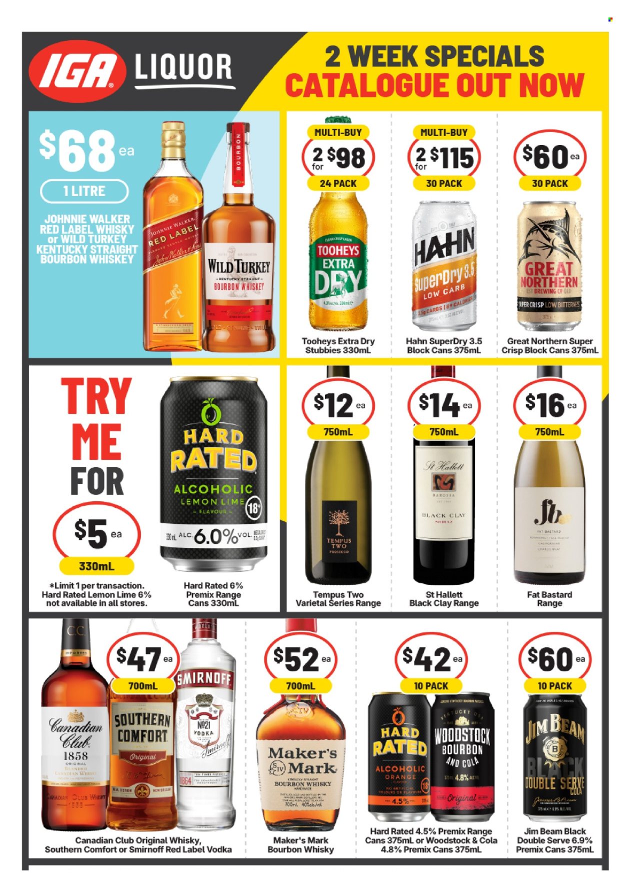 IGA LIQUOR catalogue - 22 Apr 2026 - 5 May 2026. Page 1