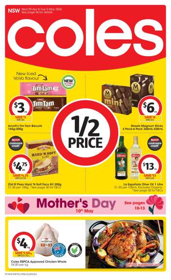 Coles Catalogue - 29 Apr 2026 - 5 May 2026.