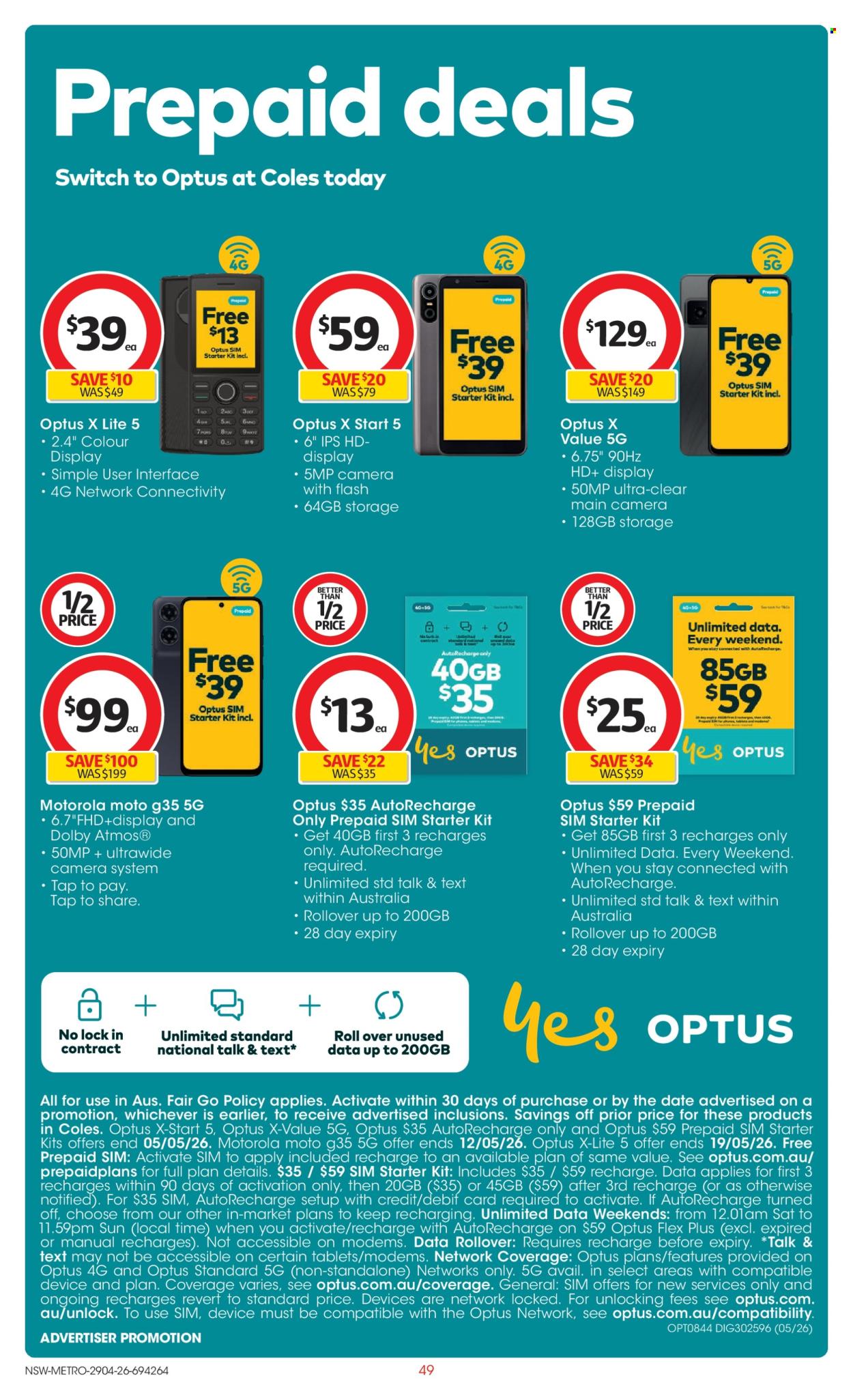 Coles catalogue - 29 Apr 2026 - 5 May 2026. Page 49