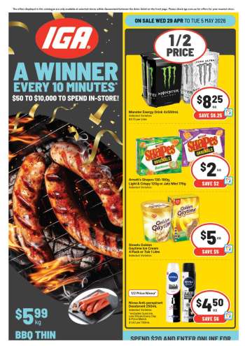 IGA Catalogue - 29 Apr 2026 - 5 May 2026.
