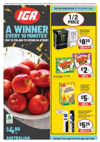 IGA Catalogue - 29 Apr 2026 - 5 May 2026.