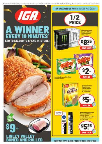 IGA Catalogue - 29 Apr 2026 - 5 May 2026.