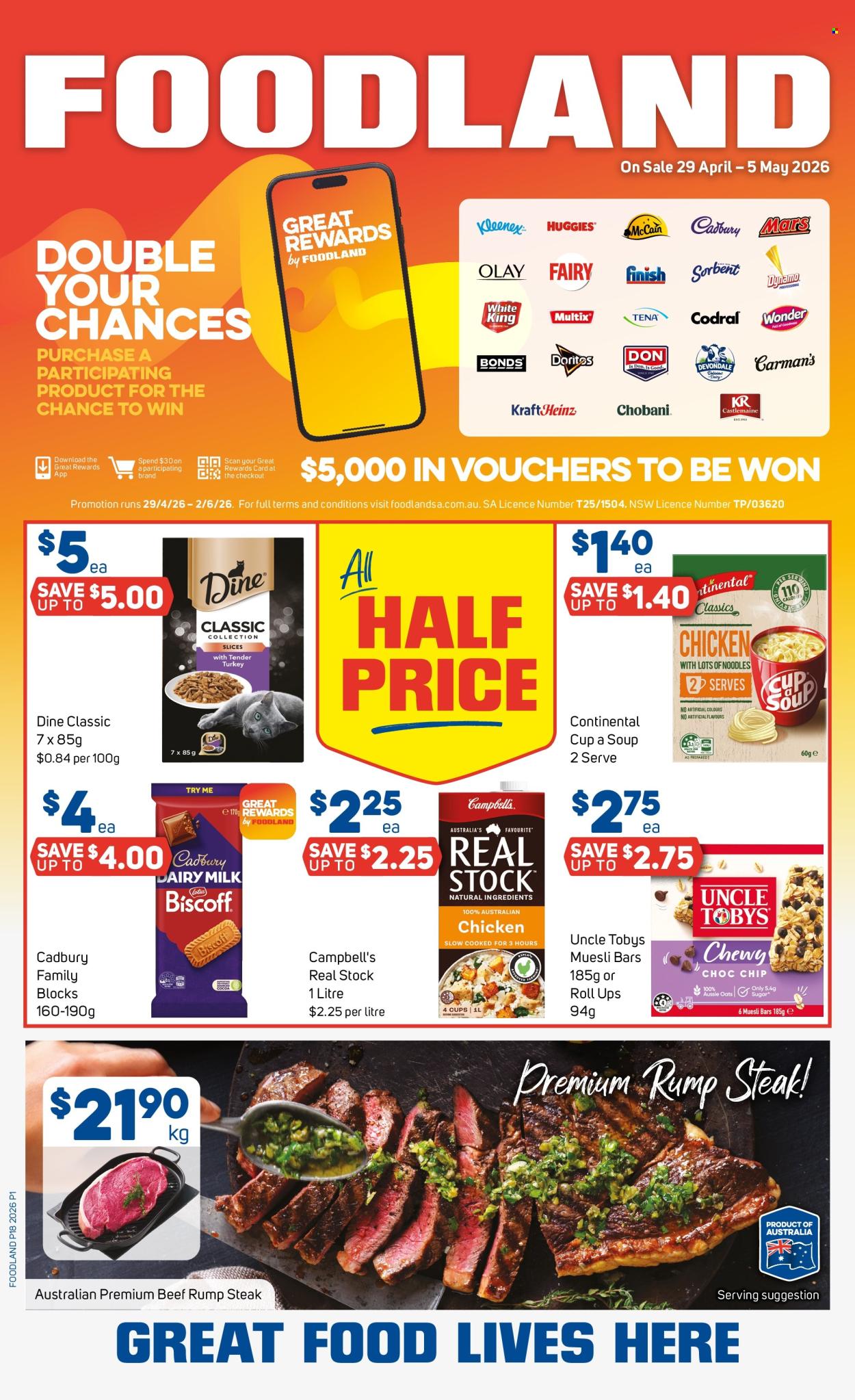 Foodland catalogue - 29 Apr 2026 - 5 May 2026. Page 1