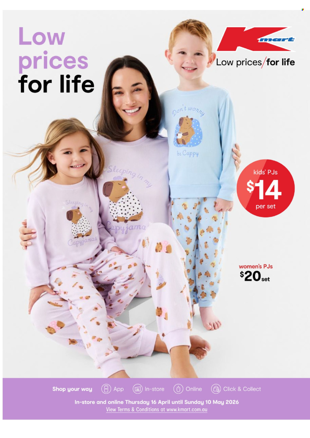 Kmart catalogue - 16 Apr 2026 - 10 May 2026. Page 1