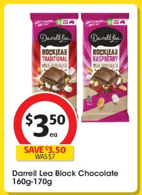 Darrell Lea Block Chocolate